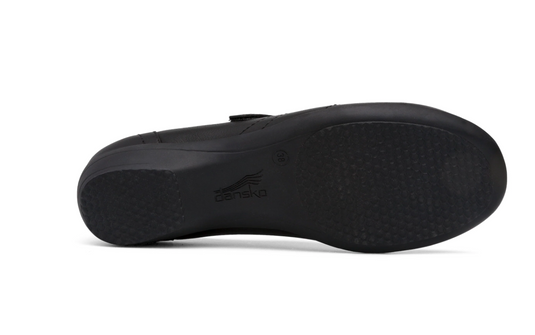 Dansko Women's Franny Black Milled Nappa Dansko Women's Franny Black Milled Nappa