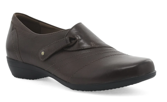 Dansko Women's Franny Chocolate Burnished Calf Dansko Women's Franny Chocolate Burnished Calf