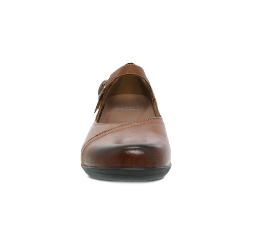 Dansko Women's Fawna Chestnut Burnished Calf Dansko Women's Fawna Chestnut Burnished Calf