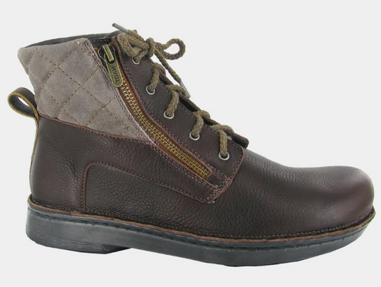 Naot Women's Castera  Soft Brown Lthr/Taupe Gray Suede/Saddle Brown Lthr Naot Women's Castera  Soft Brown Lthr/Taupe Gray Suede/Saddle Brown Lthr