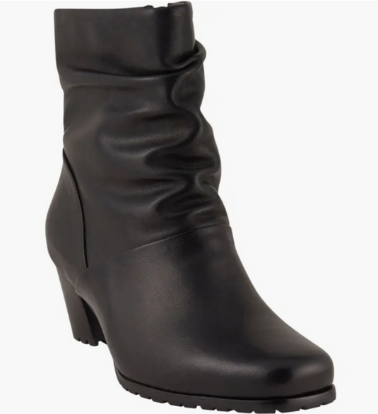 David Tate Women's Kona Leather Bootie Black David Tate Women's Kona Leather Bootie Black