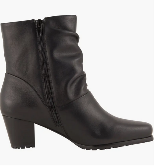 David Tate Women's Kona Leather Bootie Black David Tate Women's Kona Leather Bootie Black