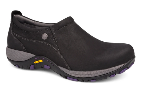 Dansko Women's Patti Black Milled Nubuck Sneaker Dansko Women's Patti Black Milled Nubuck Sneaker