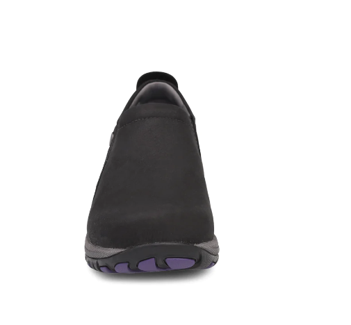 Dansko Women's Patti Black Milled Nubuck Sneaker Dansko Women's Patti Black Milled Nubuck Sneaker