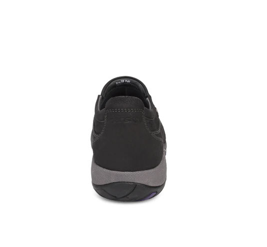 Dansko Women's Patti Black Milled Nubuck Sneaker Dansko Women's Patti Black Milled Nubuck Sneaker