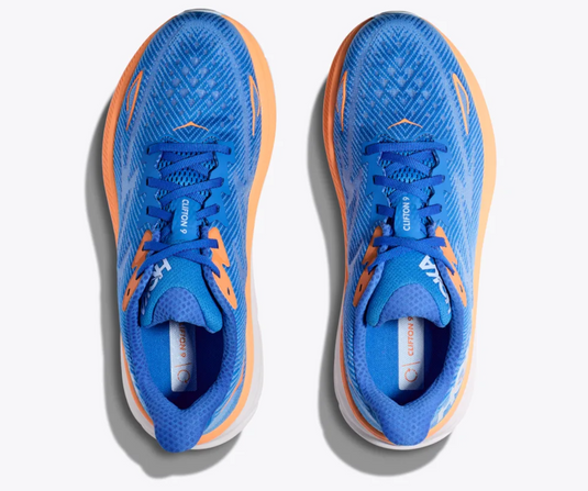Hoka One One Men's Clifton 9 Sneaker Coastal Sky/All Aboard Hoka One One Men's Clifton 9 Sneaker Coastal Sky/All Aboard
