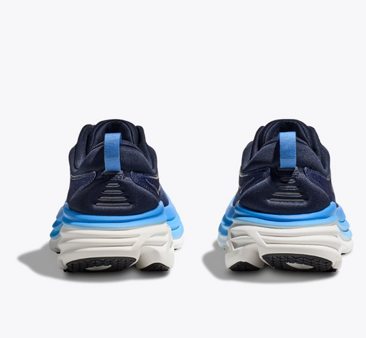 Hoka One One Men's Bondi 8 Sneakers Outer Space / All Aboard Hoka One One Men's Bondi 8 Sneakers Outer Space / All Aboard