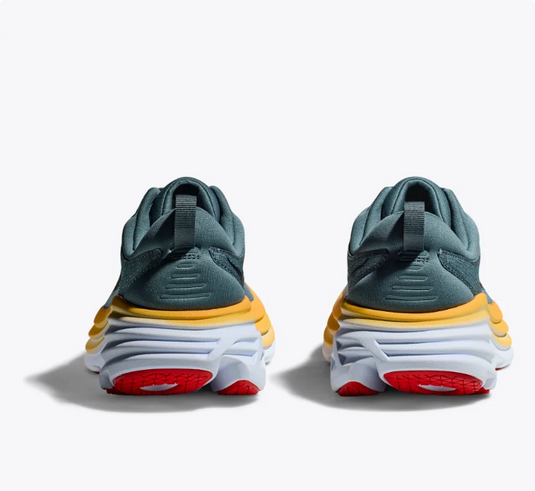 Hoka One One Men's Bondi 8 Sneakers Goblin Blue / Mountain Spring Hoka One One Men's Bondi 8 Sneakers Goblin Blue / Mountain Spring