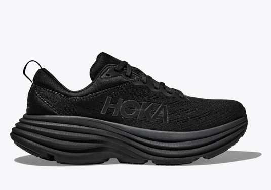 Hoka One One Men's Bondi 8 Sneakers Black Hoka One One Men's Bondi 8 Sneakers Black