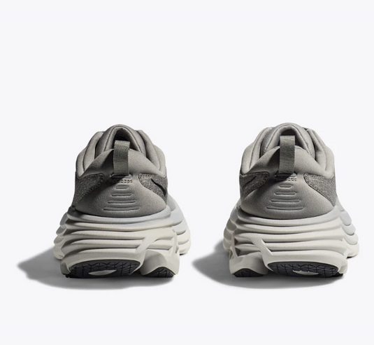 Hoka One One Men's Bondi 8 Sneakers Grey Hoka One One Men's Bondi 8 Sneakers Grey
