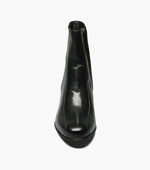 Florsheim Men's Duke Bike Toe Zipper Boots Black - Free Socks Florsheim Men's Duke Bike Toe Zipper Boots Black - Free Socks