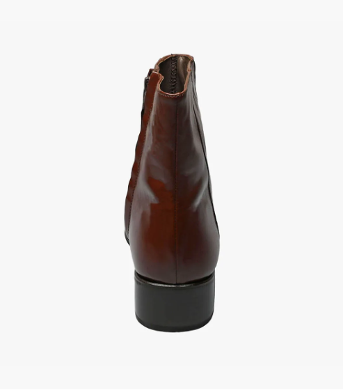 Florsheim Men's Duke Bike Toe Zipper Boots Cognac - Free Socks Florsheim Men's Duke Bike Toe Zipper Boots Cognac - Free Socks