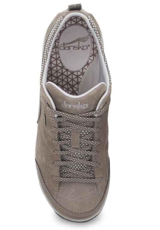 Dansko Women's Paisley Wide Walnut Suede Sneaker Dansko Women's Paisley Wide Walnut Suede Sneaker