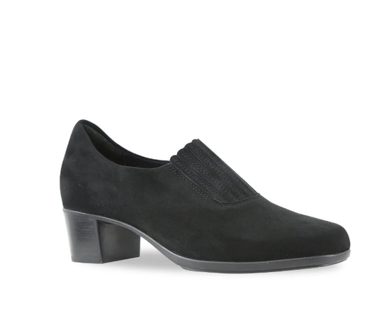 Munro Womens Amara Black Suede Munro Womens Amara Black Suede