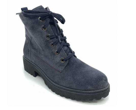 Waldlaufer Women's H-Luise Dark Blue Nubuck Waldlaufer Women's H-Luise Dark Blue Nubuck
