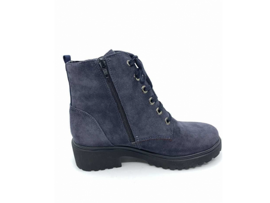 Waldlaufer Women's H-Luise Dark Blue Nubuck Waldlaufer Women's H-Luise Dark Blue Nubuck