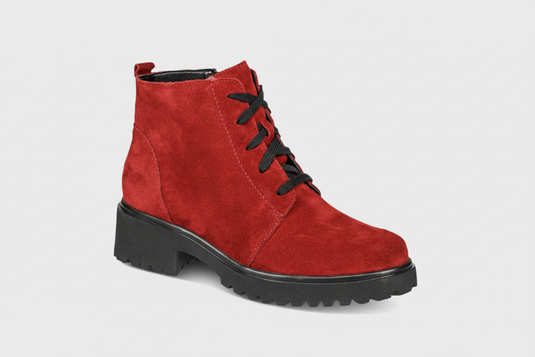 Waldlaufer Women's H-Luise Red Nubuck Waldlaufer Women's H-Luise Red Nubuck