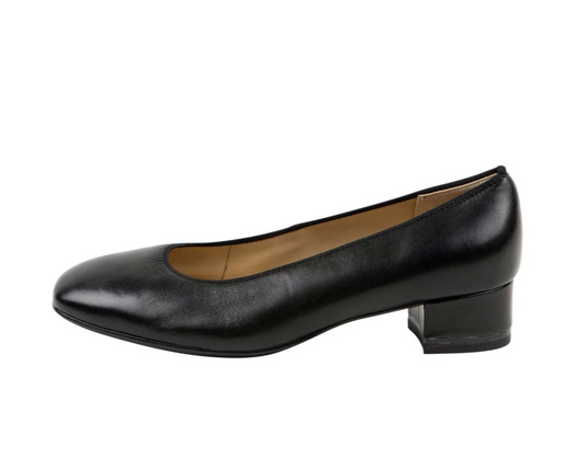 Ara Women's Gabrielle 35 mm Block Heel Pump Black