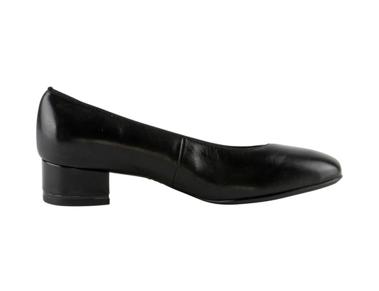 Ara Women's Gabrielle 35 mm Block Heel Pump Black Ara Women's Gabrielle 35 mm Block Heel Pump Black
