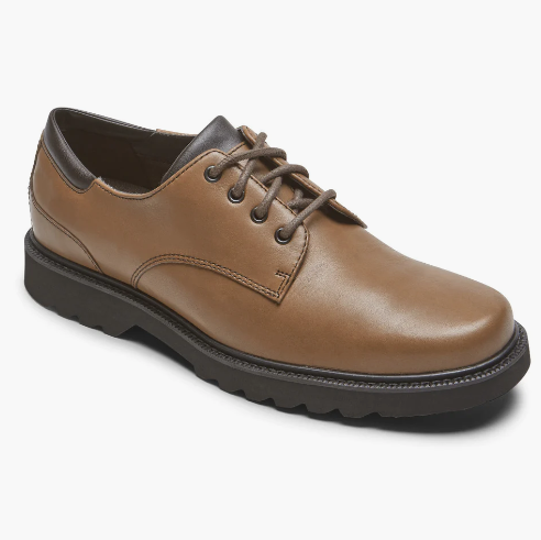Rockport Men's Northfield Plain Toe Oxford Dark Brown Leather Rockport Men's Northfield Plain Toe Oxford Dark Brown Leather
