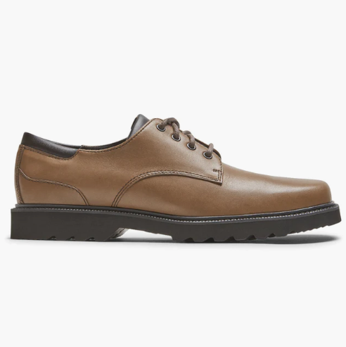 Rockport Men's Northfield Plain Toe Oxford Dark Brown Leather Rockport Men's Northfield Plain Toe Oxford Dark Brown Leather