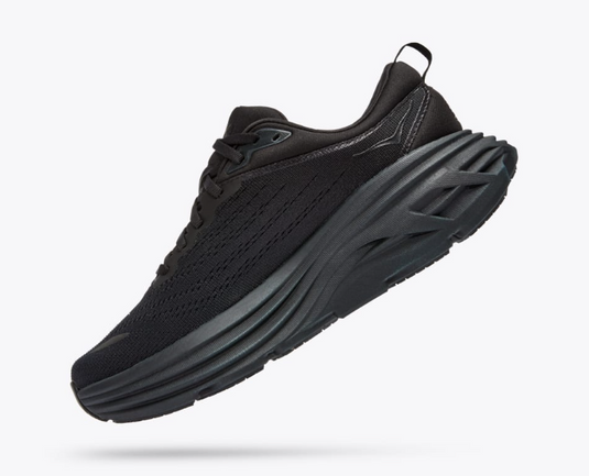 Hoka One One Women's Bondi 8 Sneaker Black/Black Hoka One One Women's Bondi 8 Sneaker Black/Black