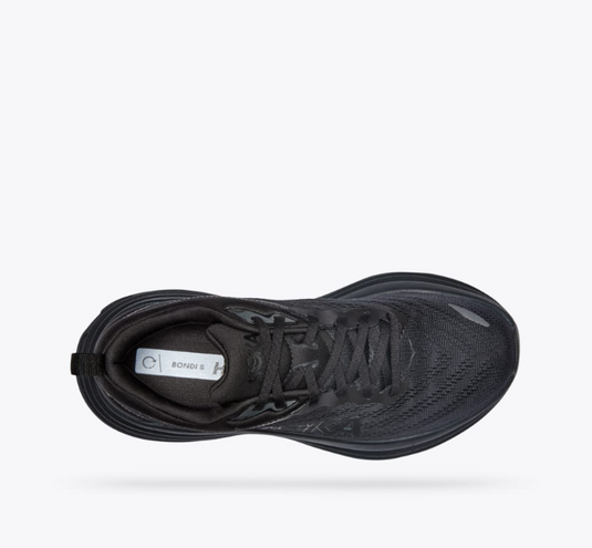 Hoka One One Women's Bondi 8 Sneaker Black/Black Hoka One One Women's Bondi 8 Sneaker Black/Black