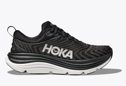Hoka One One Men's Gaviota 5 Sneaker Black / White Hoka One One Men's Gaviota 5 Sneaker Black / White