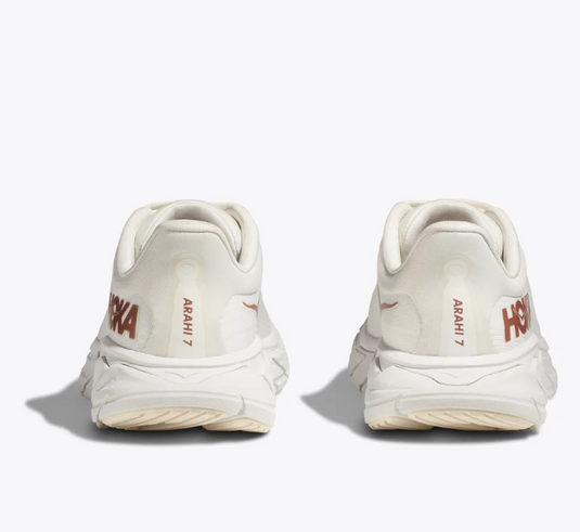 Hoka One One Womens Arahi 7 Blanc De Blanc / Rose Gold Hoka One One Womens Arahi 7 Blanc De Blanc / Rose Gold