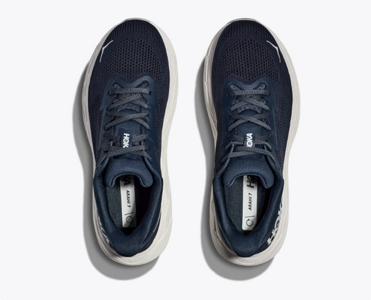 Hoka One One Mens Arahi 7 Outer Space / White Hoka One One Mens Arahi 7 Outer Space / White
