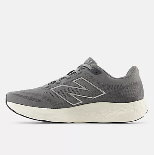 New Balance Men's 680v8 Harbor Grey with Magnet and Dark Silver Metallic New Balance Men's 680v8 Harbor Grey with Magnet and Dark Silver Metallic