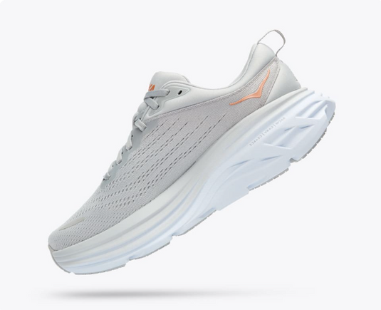 Hoka One One Women's Bondi 8 Sneaker Harbor Mist/Lunar Rock Hoka One One Women's Bondi 8 Sneaker Harbor Mist/Lunar Rock