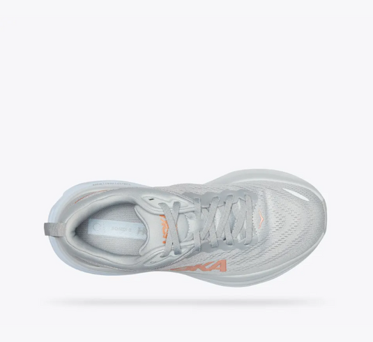 Hoka One One Women's Bondi 8 Sneaker Harbor Mist/Lunar Rock Hoka One One Women's Bondi 8 Sneaker Harbor Mist/Lunar Rock