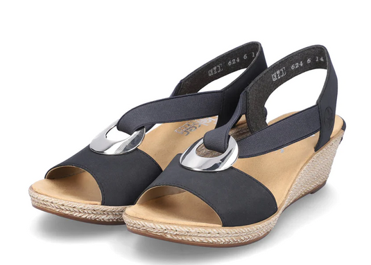 Rieker Women's Fanni H6 Sandals Pazifik Rieker Women's Fanni H6 Sandals Pazifik