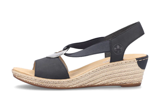 Rieker Women's Fanni H6 Sandals Pazifik Rieker Women's Fanni H6 Sandals Pazifik