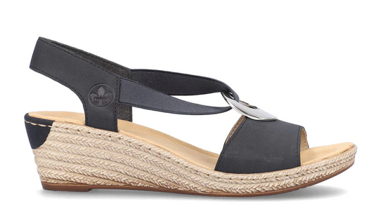 Rieker Women's Fanni H6 Sandals Pazifik Rieker Women's Fanni H6 Sandals Pazifik