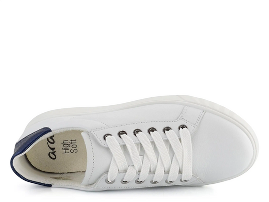 Ara Women's Wider Platform Shoes Monaco Weiss/Night Ara Women's Wider Platform Shoes Monaco Weiss/Night