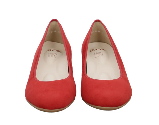 Ara Women's Court Shoes Nizza Red Ara Women's Court Shoes Nizza Red