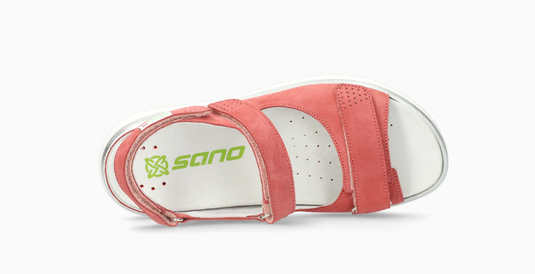 Sano by Mephisto Women's Norine Sandals Old Pink