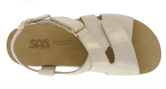 SAS Women's Huggy Comfort Sandals Soft Gold SAS Women's Huggy Comfort Sandals Soft Gold