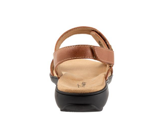 Trotters Women's Romi Stitch Sandals Luggage Trotters Women's Romi Stitch Sandals Luggage