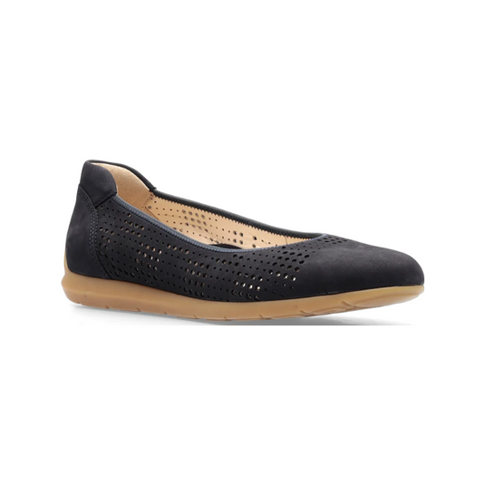 Ara Women's Ballet Pumps Sardinia Black Ara Women's Ballet Pumps Sardinia Black