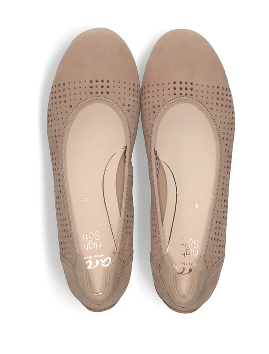 Ara Women's Ballet Pumps Sardinia Beige Ara Women's Ballet Pumps Sardinia Beige