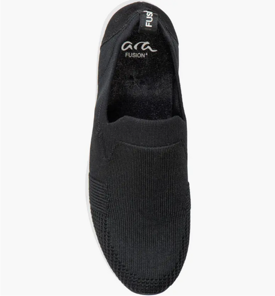 Ara Women's Leena II Slip-On Sneaker Black Ara Women's Leena II Slip-On Sneaker Black