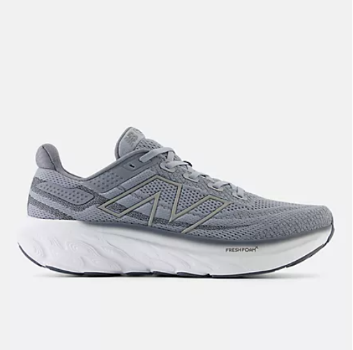 New Balance Men's Fresh Foam X 1080v13 Steel with Titanium and White New Balance Men's Fresh Foam X 1080v13 Steel with Titanium and White