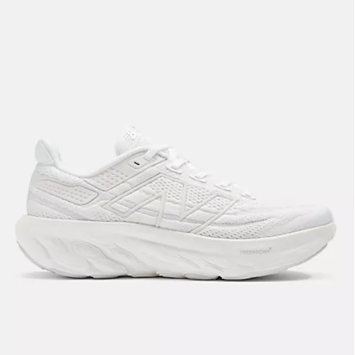 New Balance Women's Fresh Foam X 1080v13 White with Silver Metallic New Balance Women's Fresh Foam X 1080v13 White with Silver Metallic
