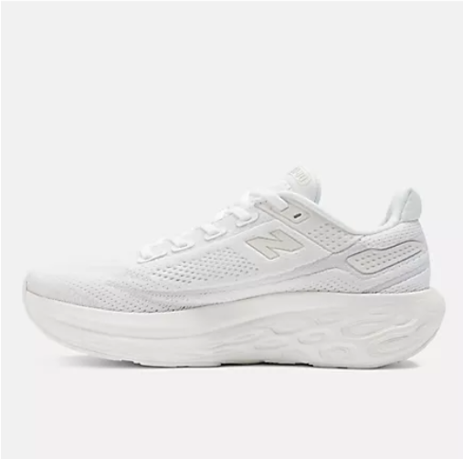 New Balance Women's Fresh Foam X 1080v13 White with Silver Metallic New Balance Women's Fresh Foam X 1080v13 White with Silver Metallic