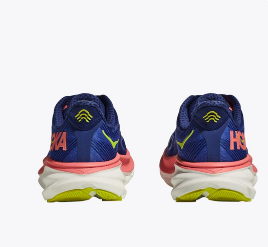 Hoka One One Women's Clifton 9 Sneaker Evening Sky / Coral Hoka One One Women's Clifton 9 Sneaker Evening Sky / Coral