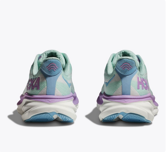 Hoka One One Women's Clifton 9 Sneaker Sunlit Ocean / Lilac Mist Hoka One One Women's Clifton 9 Sneaker Sunlit Ocean / Lilac Mist