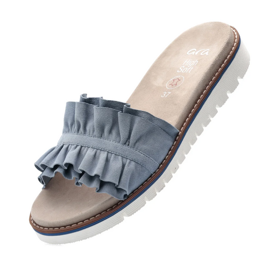 Ara Women's Mules Kent-Sport Coolblue Ara Women's Mules Kent-Sport Coolblue